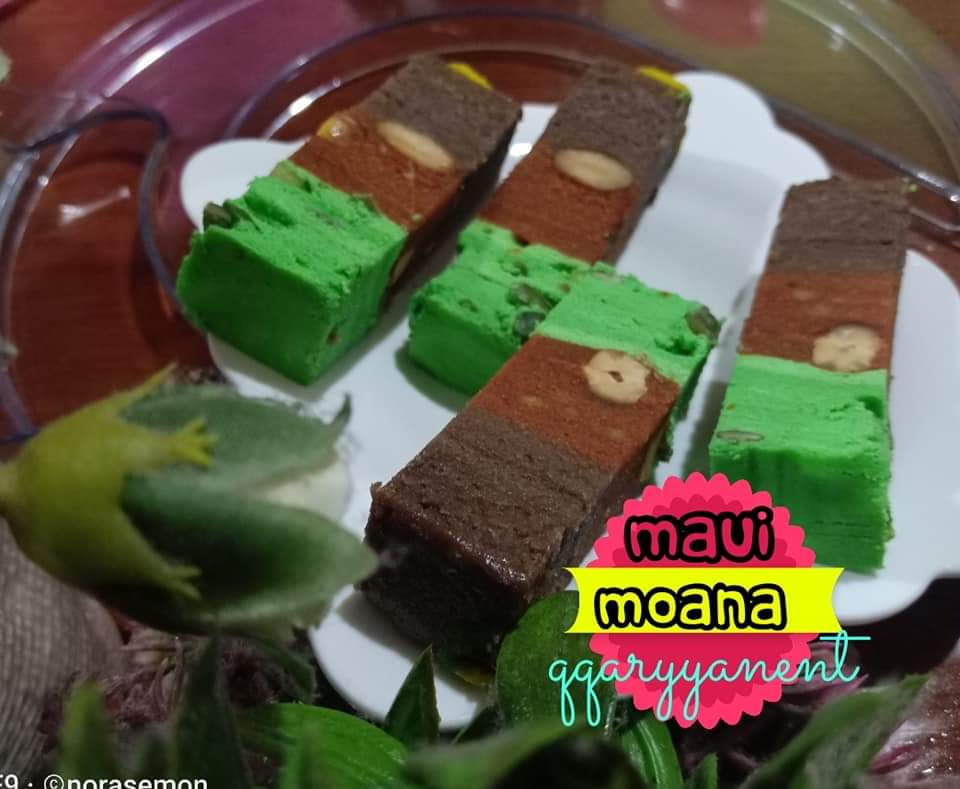 Resepi Kek Lapis Maui Moana ~ Kongsi Resepi