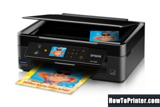 Reset Epson XP-400 printer with Resetter program