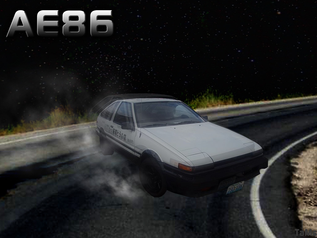 ae86 coupe wallpaper