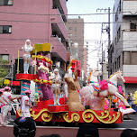 asakusa samba parade in Asakusa, Japan 