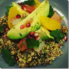 Quinoa Salad at Blossom Restaurant