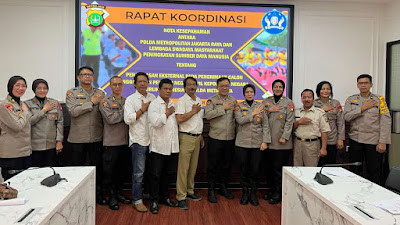 BIRO SDM DAN ROOPS ADAKAN MOU / NOTA KESEPAHAMAN POLDA METRO JAYA DAN LSM PESDAM 