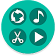 convertir de la musique vidéo icon