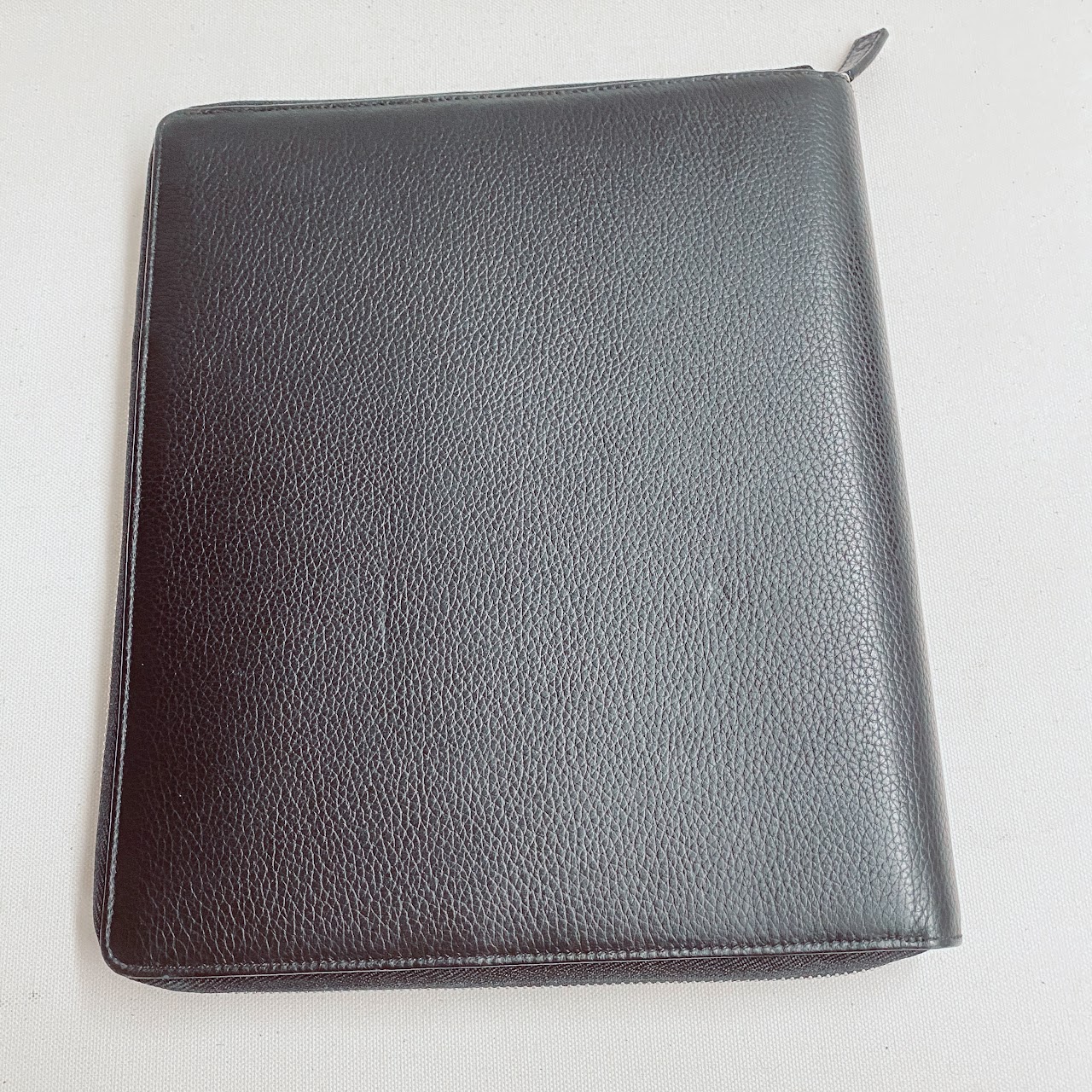 Montblanc Black Leather Notepad and Tablet Case