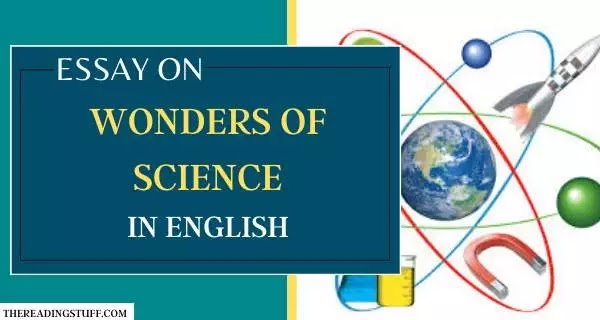 science essay in english for class 12