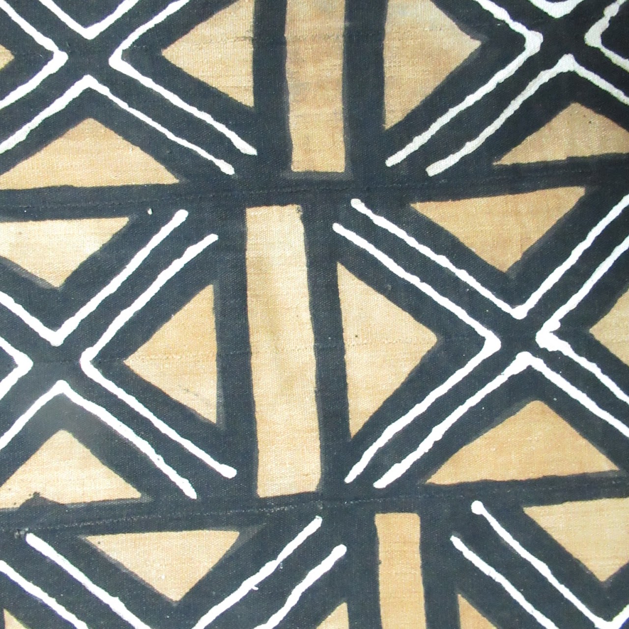 Mud Cloth Textile Pair