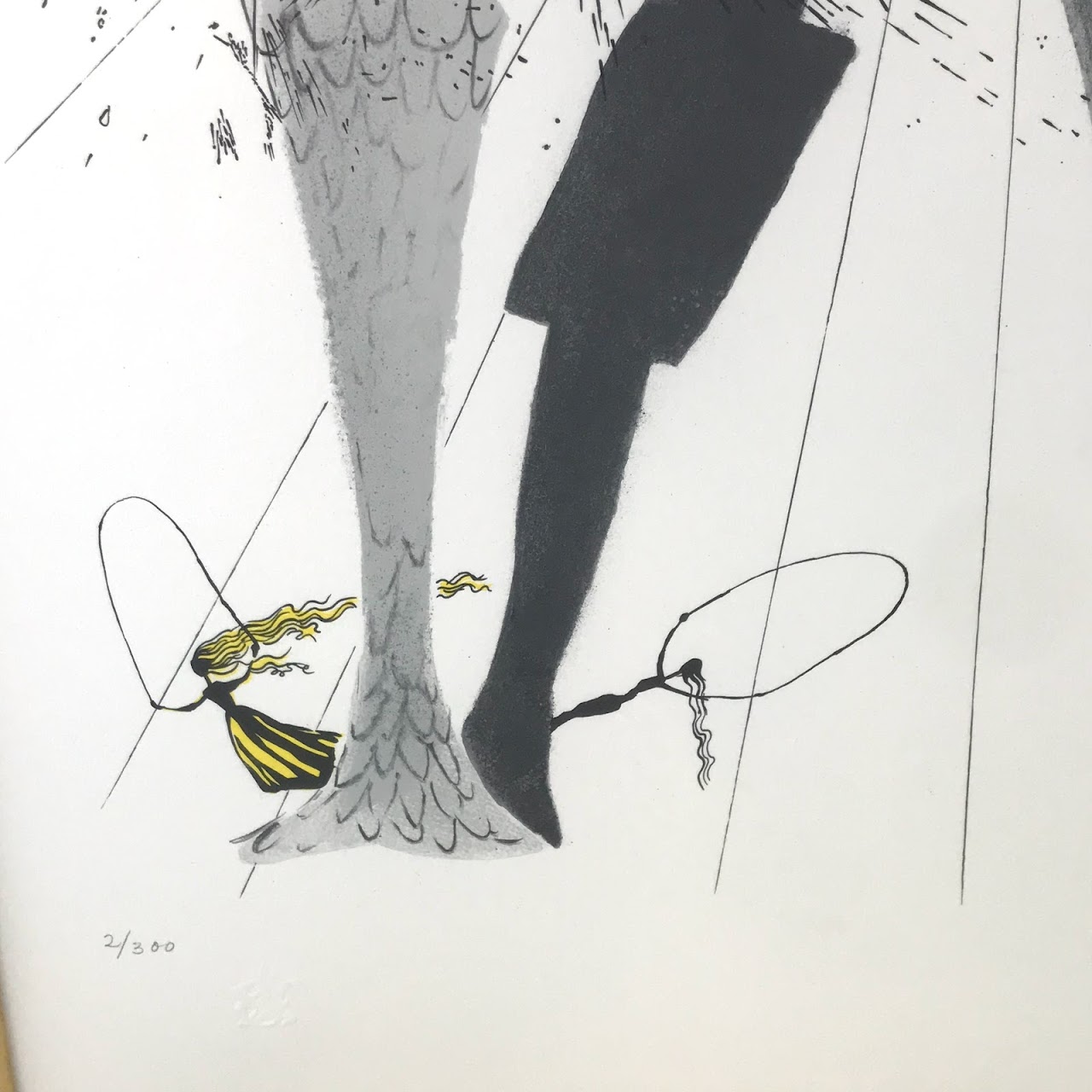 Signed Lithograph After Dali #2