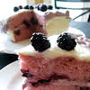 Thumbnail For Blackberry Cake With Cream Cheese Filling