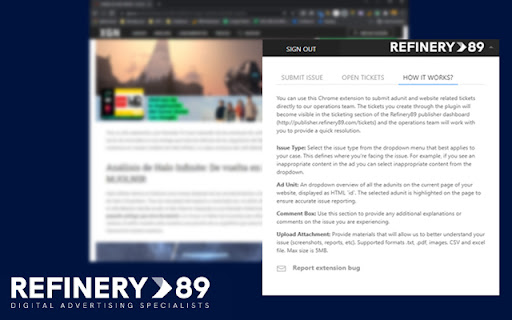 Refinery89 Publisher Support Plugin