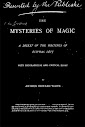 The Mysteries Of Magic