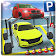 élevé voiture parking simulateur 2019 conduite Jeu icon