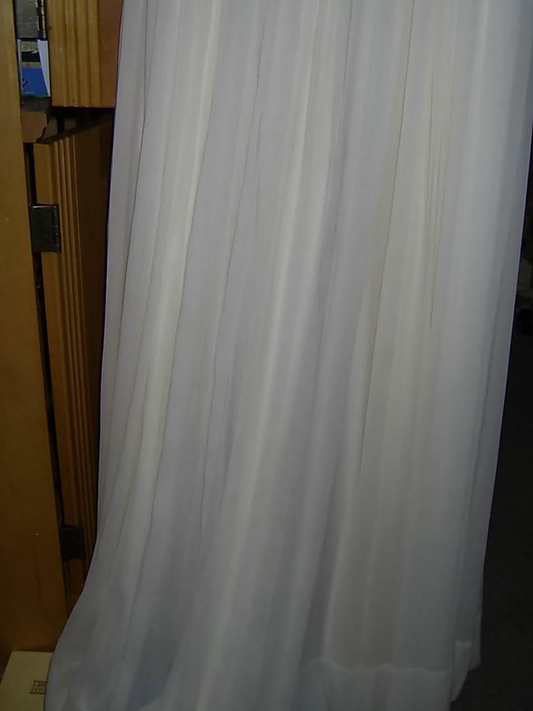 NWOT  895 J.CREW ORGANZA DUNE SILK IVORY WEDDING GOWN LONG DRESS 14 NWOT