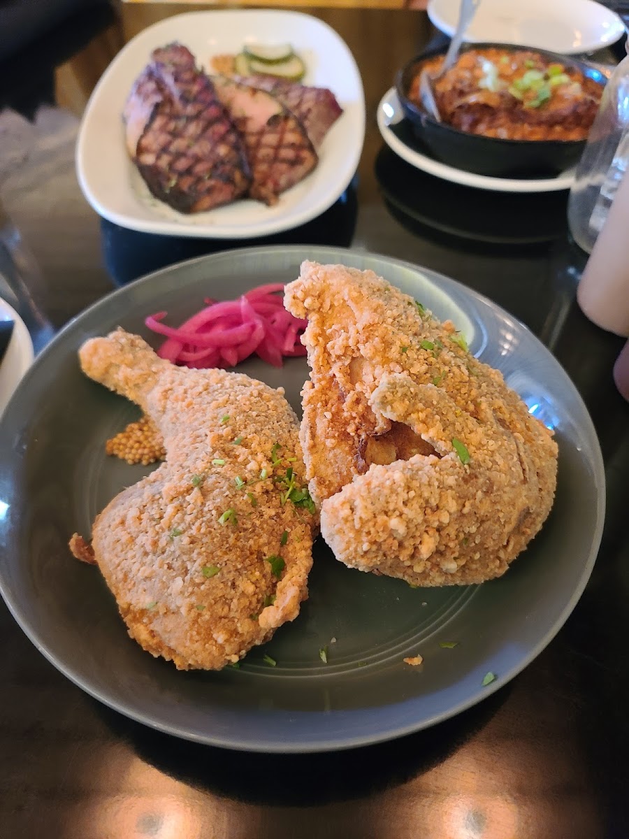 Gluten-Free Fried Chicken at Starlite BBQ