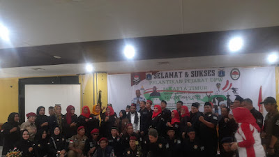 Pelantikan Pengurus Pejabat DPW Jaktim Dihadiri KABAN Kebangpol DKI Jakarta