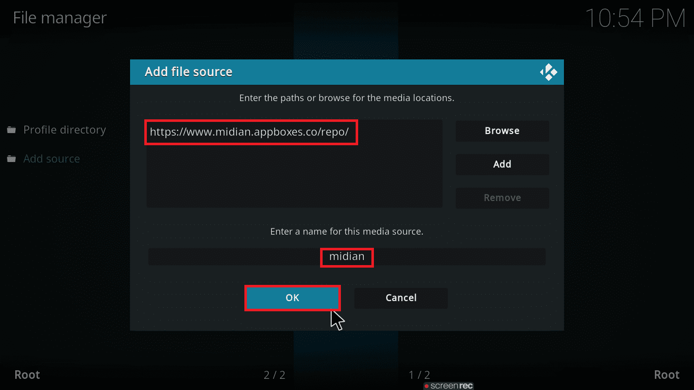 Repositorio de appboxes de Midian.  Cómo ver películas en español en Kodi