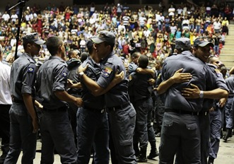 Segurança é reforçada com formatura de 612 soldados da PM