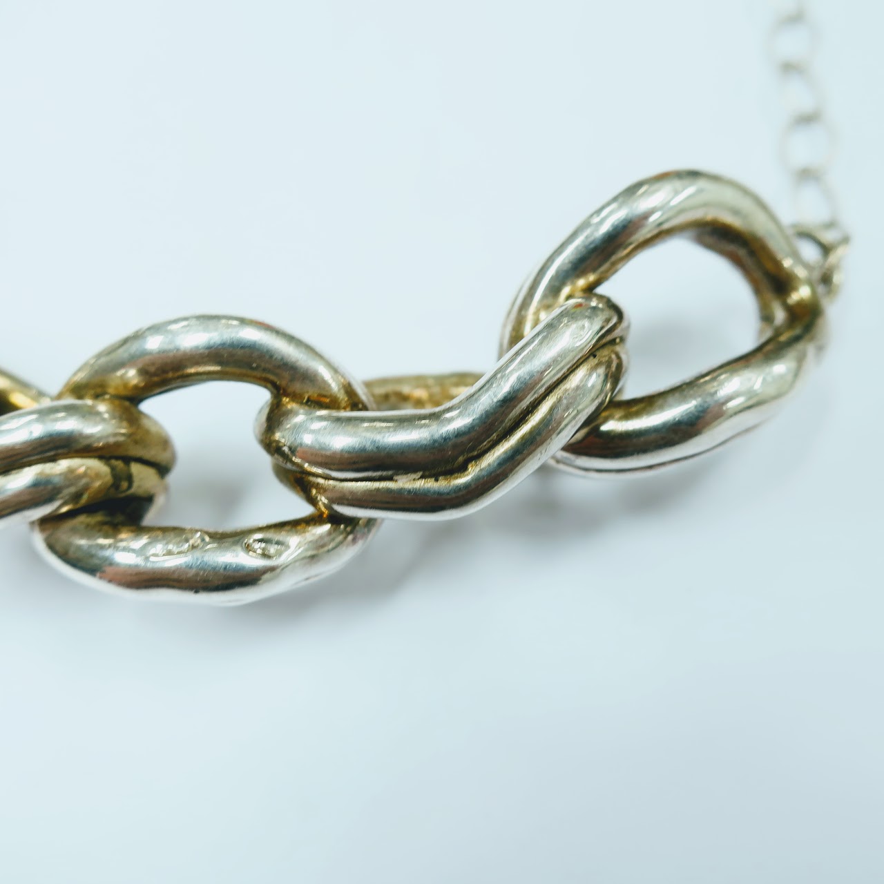 Sterling Silver Welded Chain Necklace