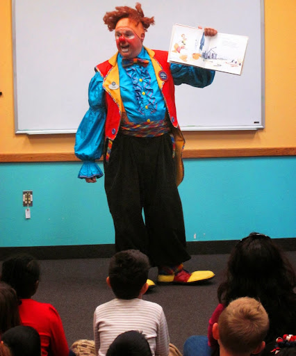  Free Reading with Ringling Clowns at the Library