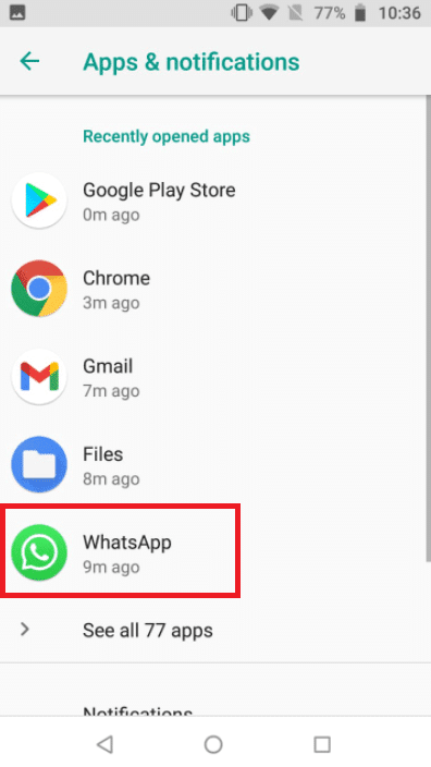 Toca Whatsapp.  Arreglar la videollamada de WhatsApp que no funciona en iPhone y Android