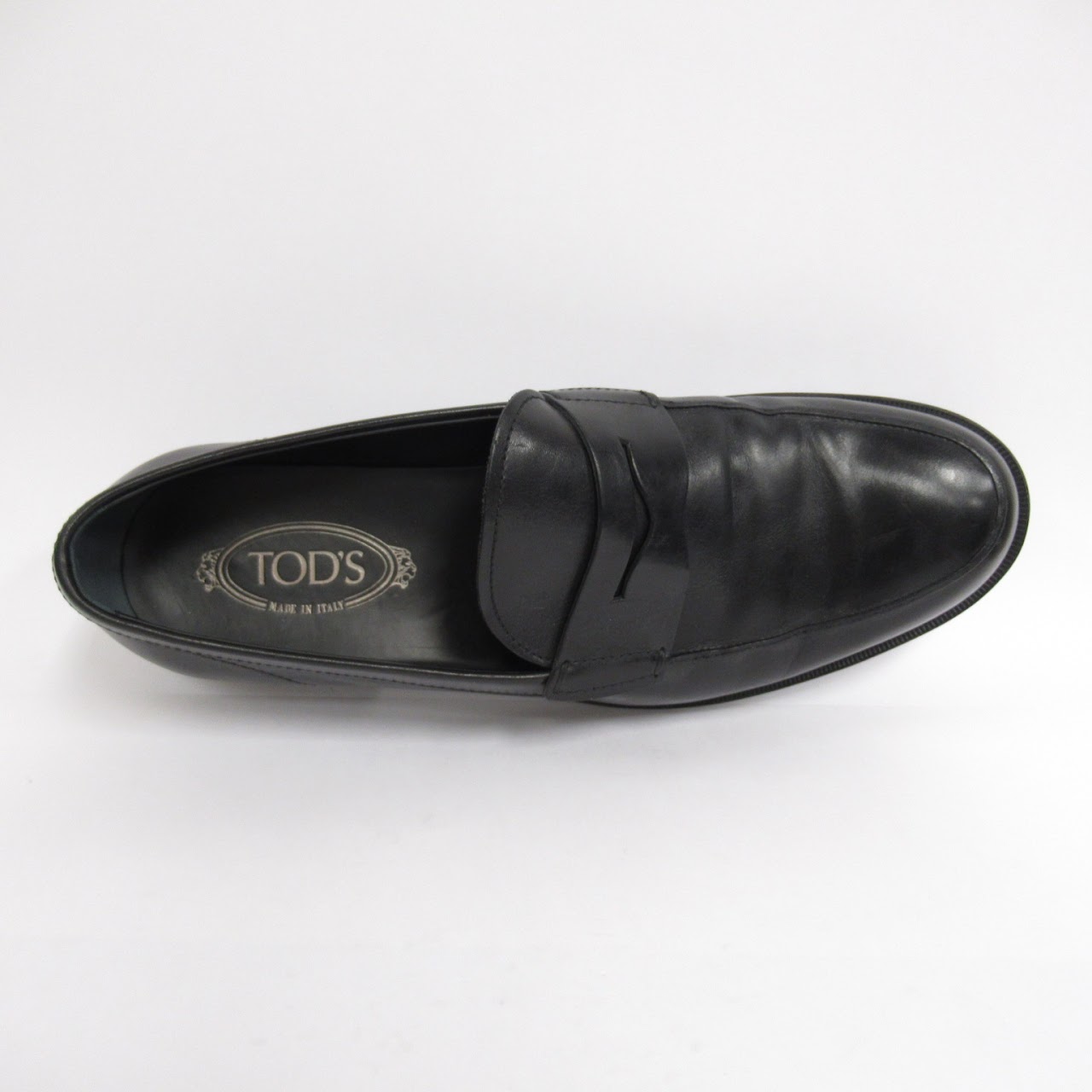 Tod's Black Loafers