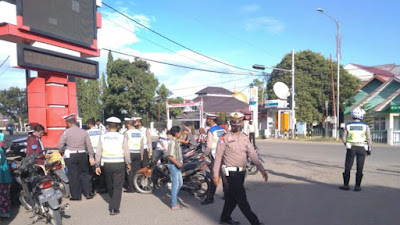 Gelar Operasi Rutin, Satlantas  Pidie Jaya Jaring 23 Pelanggaran