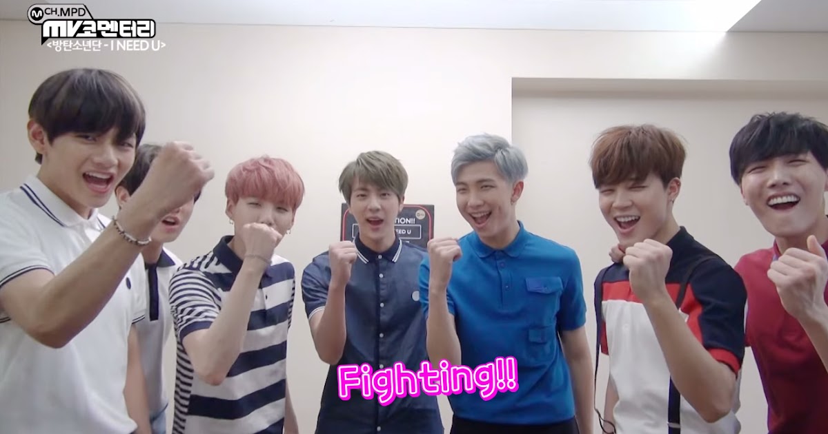 Watch BTS react hilariously as their watch their own MV &quot;I Need U&quot;