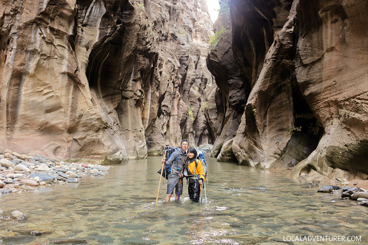 Photo Guide of the Zion Narrows Hike Day 2.