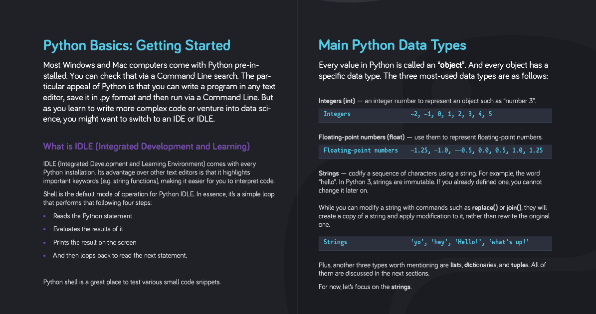 Python Cheat Sheet