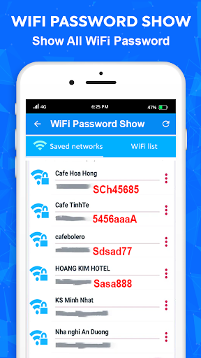 Screenshot Wifi Password Show Master key