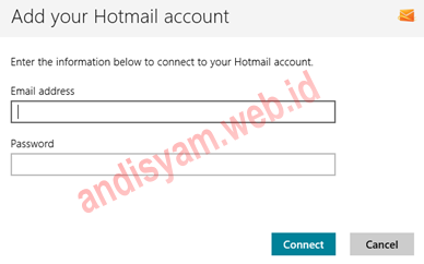 Cara Menambahkan Account Email Di Email Applikasi Windows 8