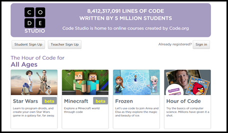 Websites to teach students how to begin learning how to write computer code. Suggestions from Raki's Rad Resources. Studio Code