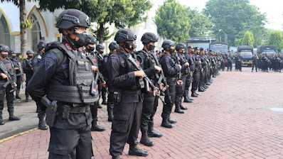 Polres Pasuruan Gelar Pergeseran Pasukan OPS Mantap Praja Tengger