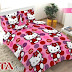 HARGA SPREI FATA DANCING KITTY - WONGPASAR GROSIR MALANG 