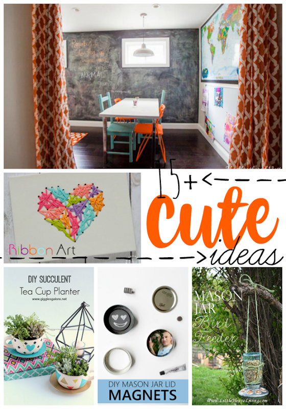 15  Cute Ideas at GingerSnapCrafts.com #cute #diy #projects