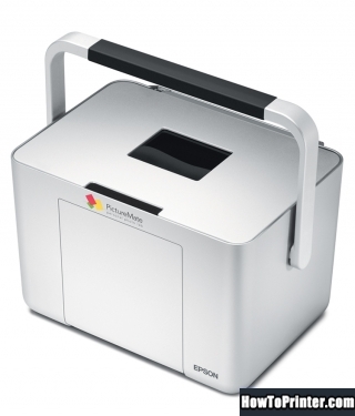 Reset Epson PM-200 printer with Resetter program