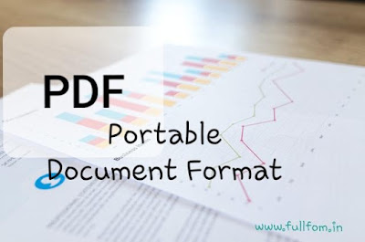 PDF full form in hindi