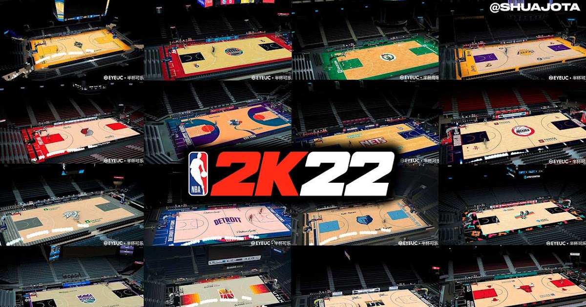 NBA 2K22 Realistic 30 NBA Arenas with Dornas - Shuajota: NBA 2K24 Mods ...