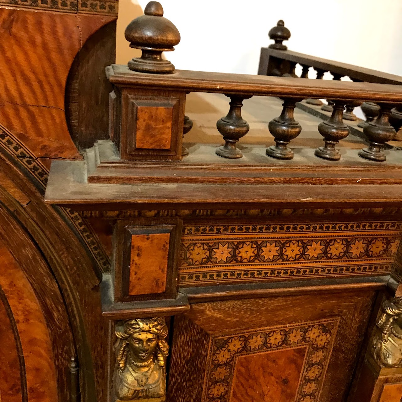 Italian Inlaid Cabinet