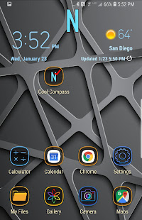 Cool Floating Compass(圖2)-速報App