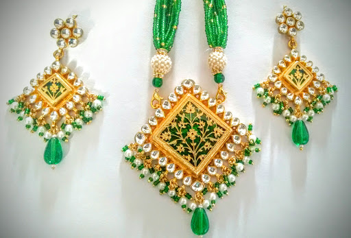 Thewa Art Jewellery, Jhandagali, Salampura Road, Pratapgarh, Rajasthan 312605, India, Clothing_Accessories_Store, state RJ