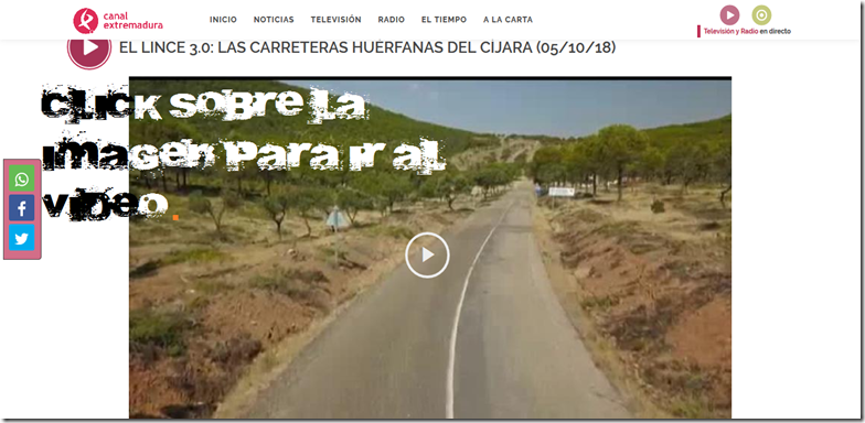 Screenshot_2018-10-14 El Lince 3 0 Las carreteras huérfanas del Cíjara (05 10 18)