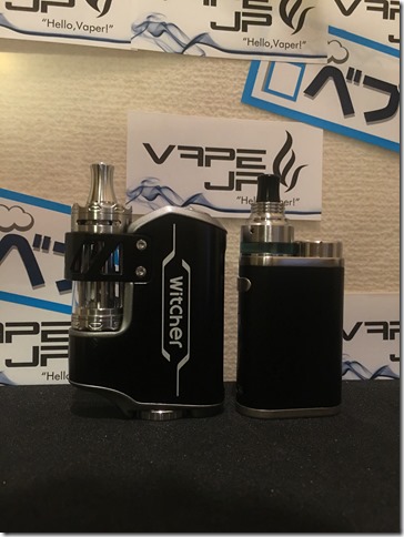 IMG 8711 thumb1 - 【見た目重視！ステルス系フルメタルMOD】「Rofvape Witcher Box Mod 75W TC（ロフベイプ・ウィッチャー）」【レビュー】~これじゃなきゃダメなの(*'∀'*)？編~