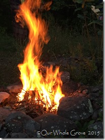 ritual fire