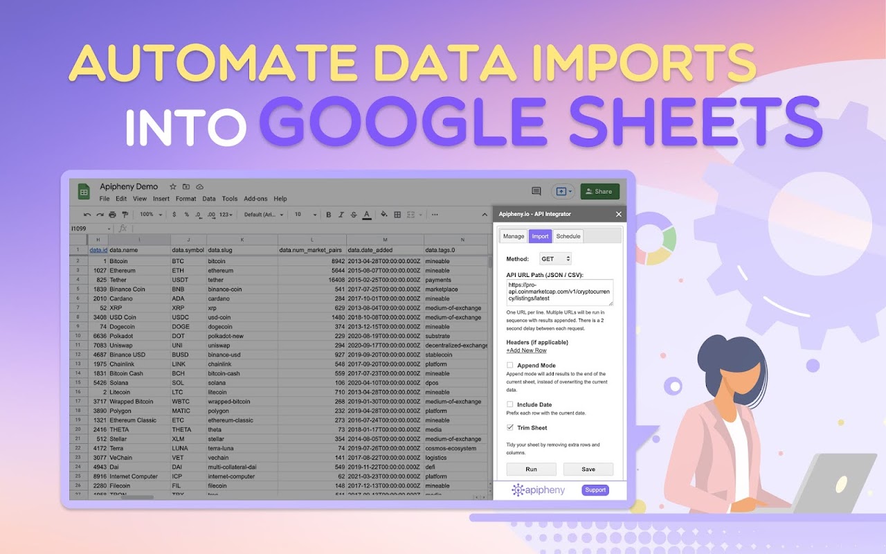 Error Messages  API Connector for Google Sheets