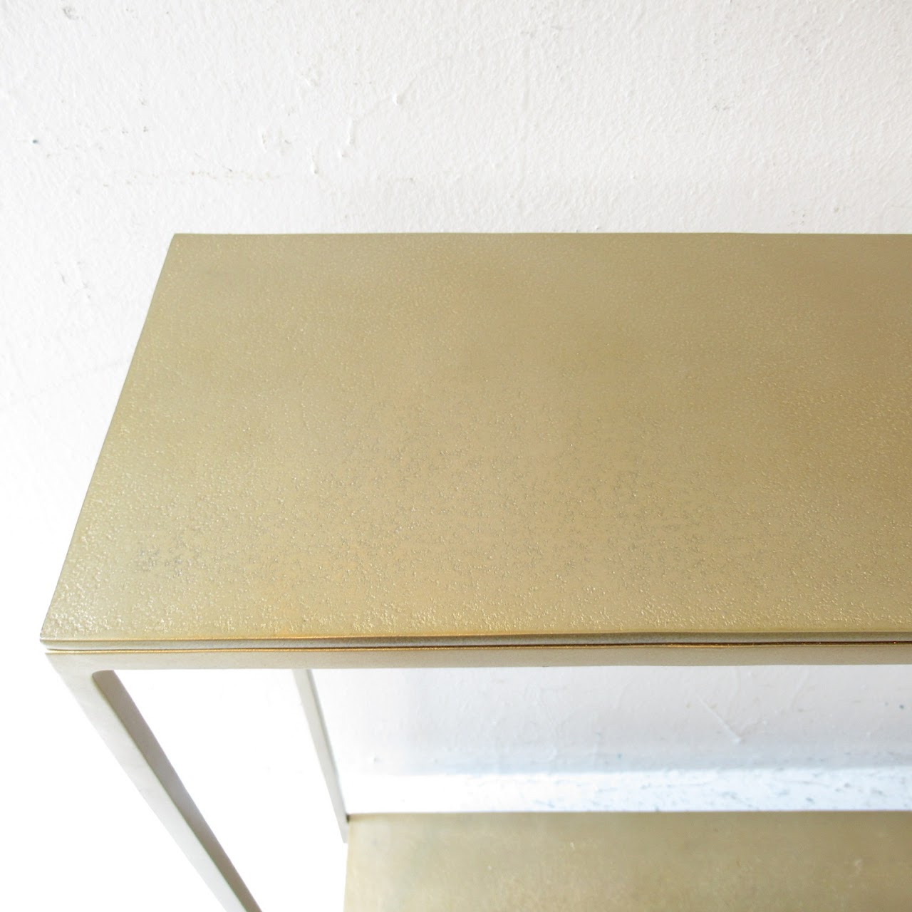 Gold Console Table