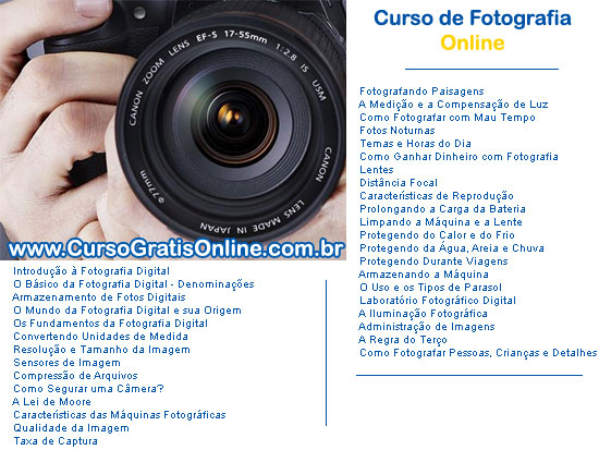 Curso de Fotografia Online