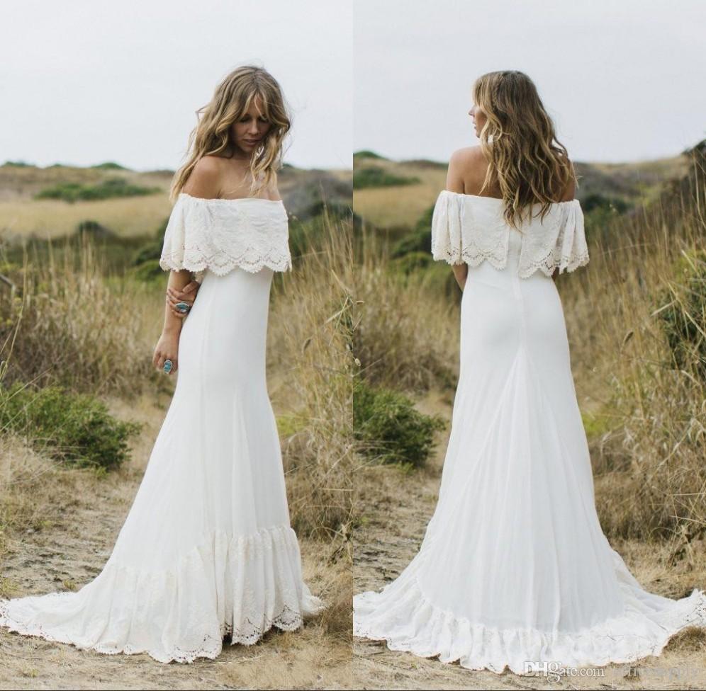 2018 Sexy Boho Country Styl - Bohemian Style Wedding Dresses For Sale