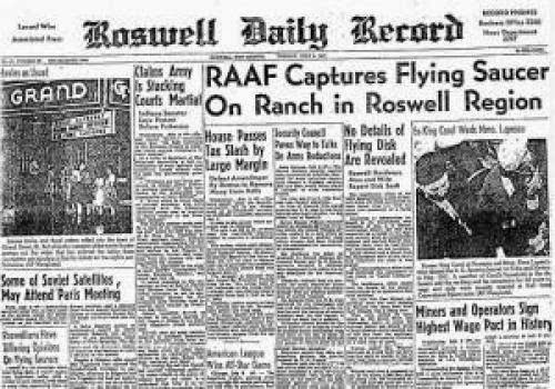 A Ufo At Roswell