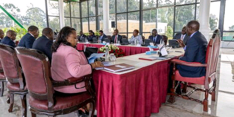 William Ruto cabinet photo