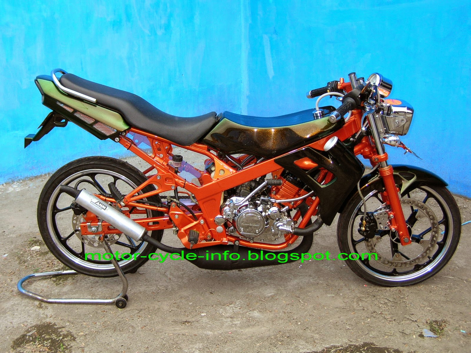 Koleksi Modifikasi Motor Supra X 125 Air Brush Terkeren Palm